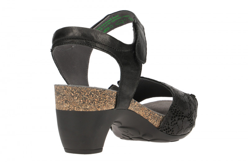 Think Traudi Sandale schwarz Laser 573