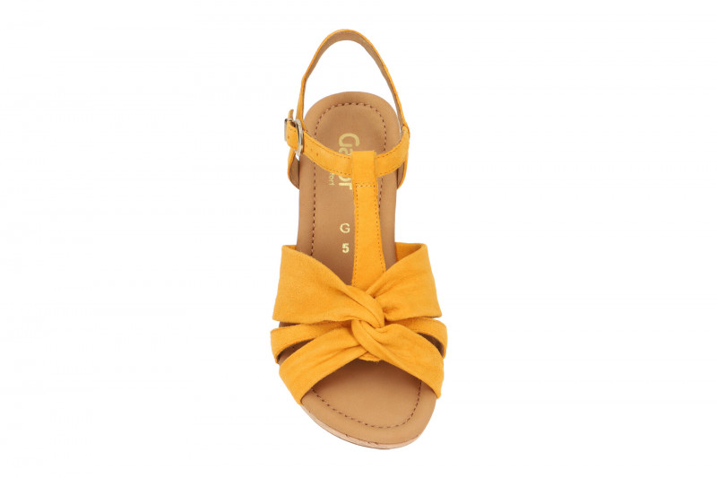 Gabor Keil Sandalen gelb Kork 22.828.22