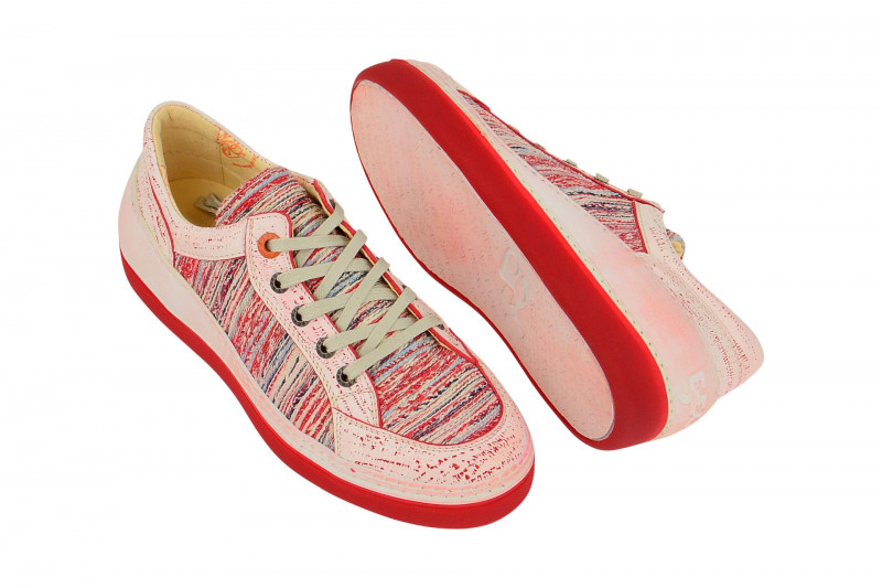 Eject Feeling Schuhe weiß rot Damen