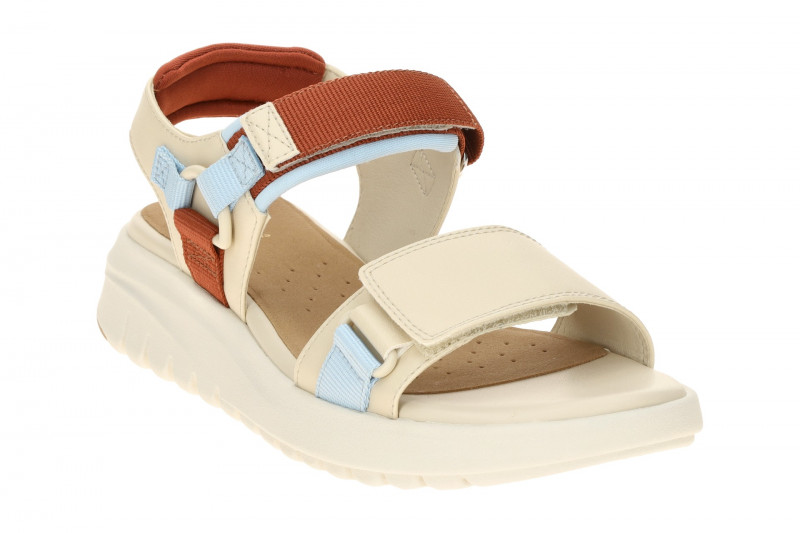 Geox Flextride Sandalen beige blau D65BSC