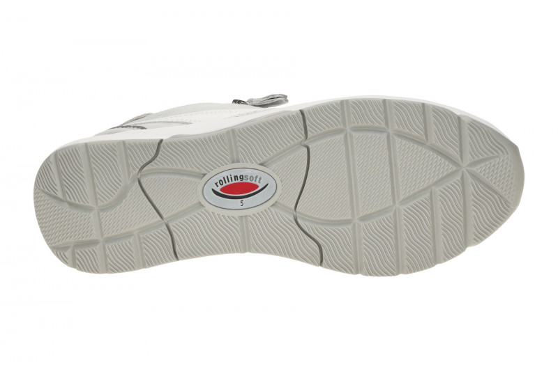Gabor RollingSoft Schuhe weiß silber 86.877.62