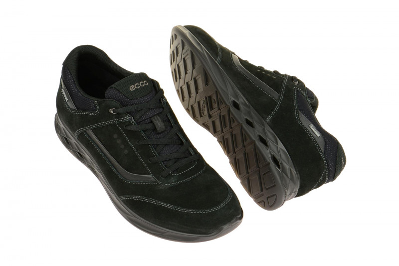 Ecco WayFly Schuhe schwarz Velour Gore-Tex
