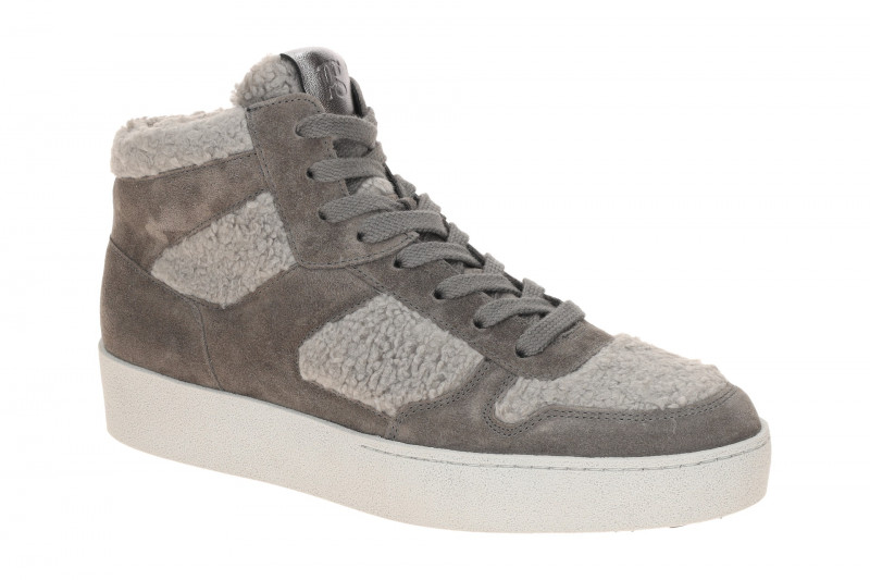 Paul Green Winter Schuhe Stiefelette grau Fell 5470