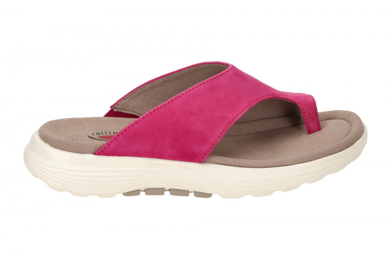 Gabor RollingSoft Pantolette pink Zehentrenner 66.812.21