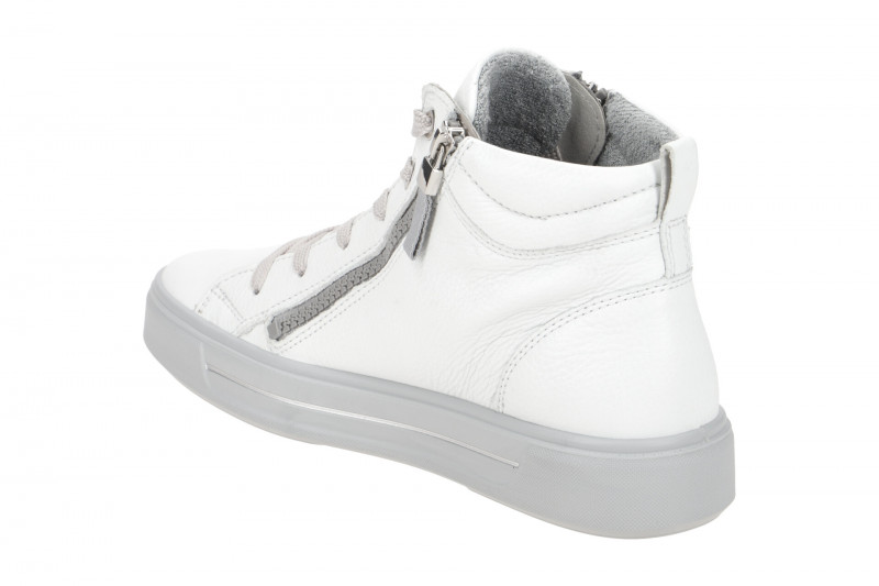 ARA Courtyard Schuhe Sneaker High weiß grau 12-27404