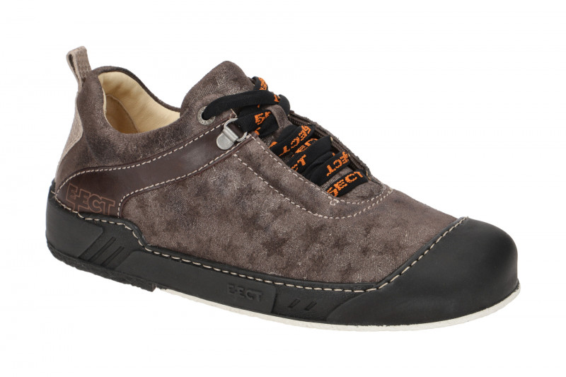 Eject Puzzle Schuhe braun silber 20234