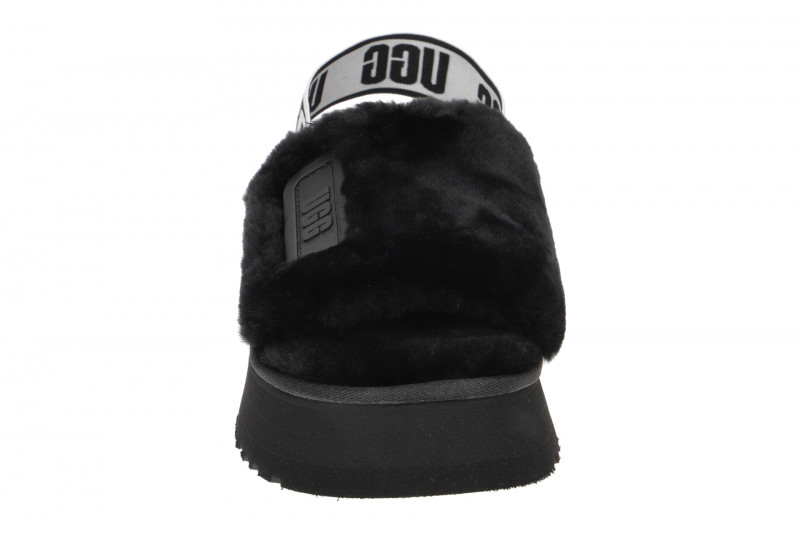 UGG Disco Slide Sandalen Hausschuhe schwarz 1112258