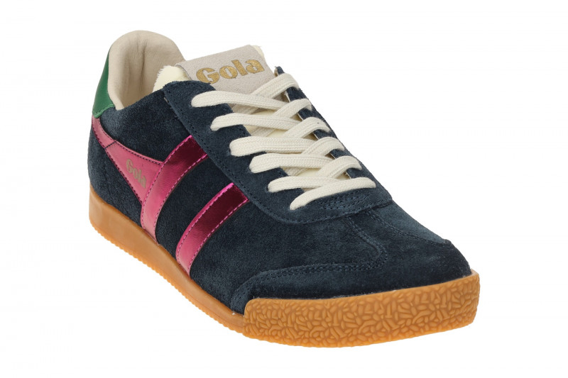 Gola Elan Glitz Schuhe Sneakers blau pink Damen CLB790
