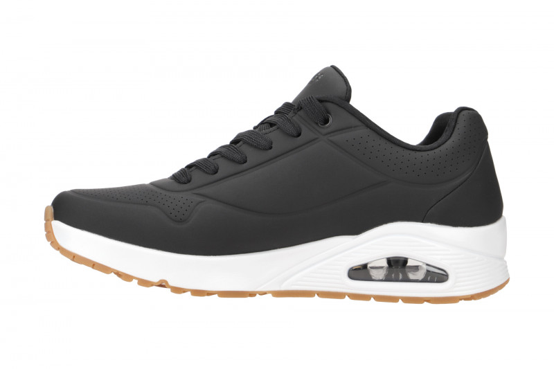 Skechers Uno Schuhe schwarz weiß Sneakers 52458