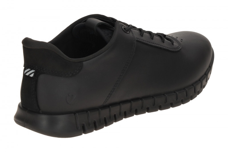 Ecco Gruuv Lite Slipper Schuhe schwarz Easy Slip 246323