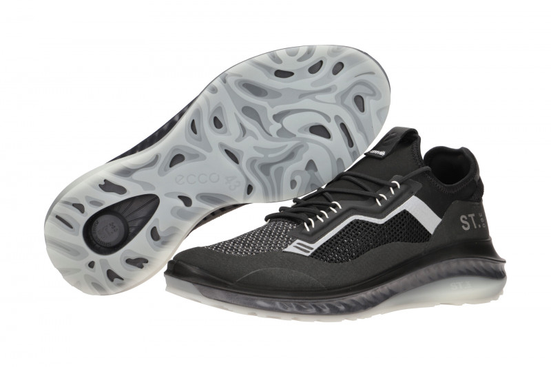 Ecco ST360 Schuhe Sneaker schwarz 821374