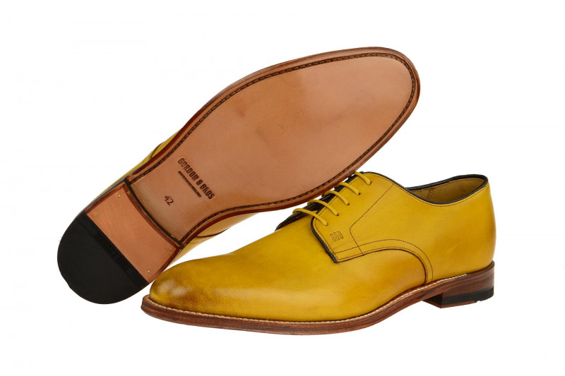 Gordon & Bros Ken Schuhe gelb Rahmengenäht 5150-F