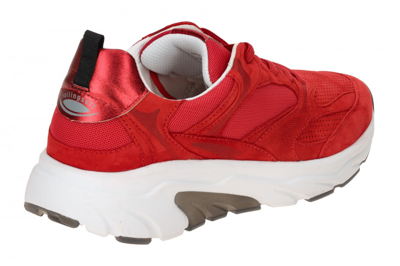 Gabor RollingSoft Schuhe rot fire Velour 66.936.38