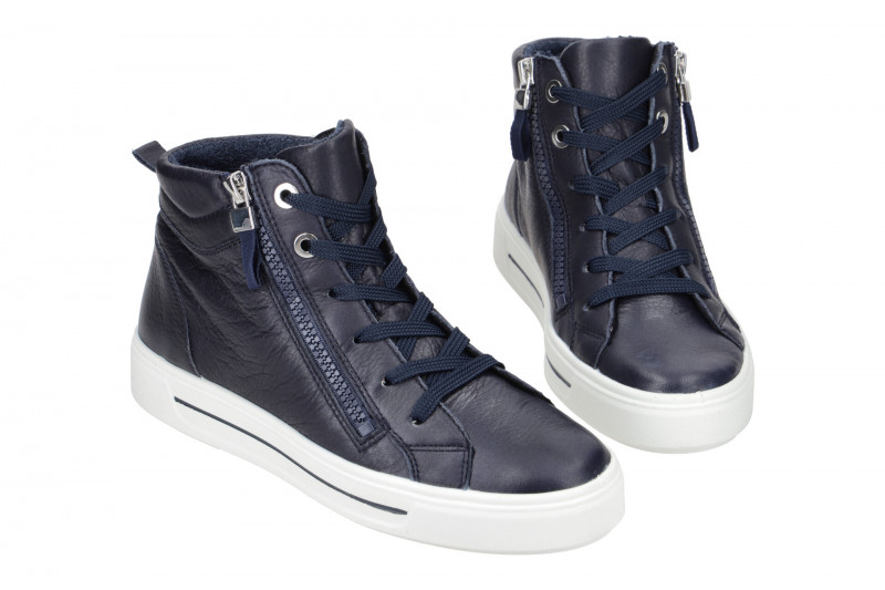 ARA Courtyard Schuhe Sneaker High blau 12-27404