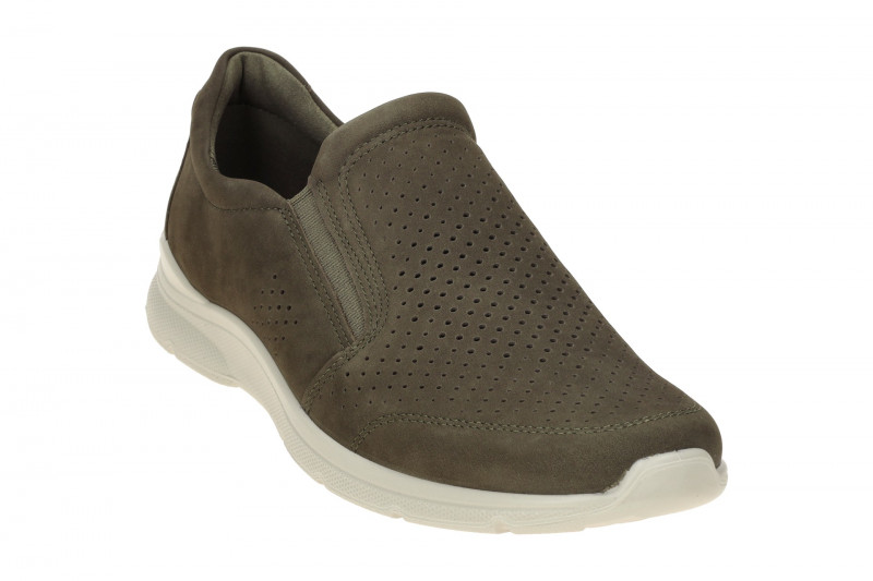 Ecco Irving Schuhe Slipper grün perforiert 511644