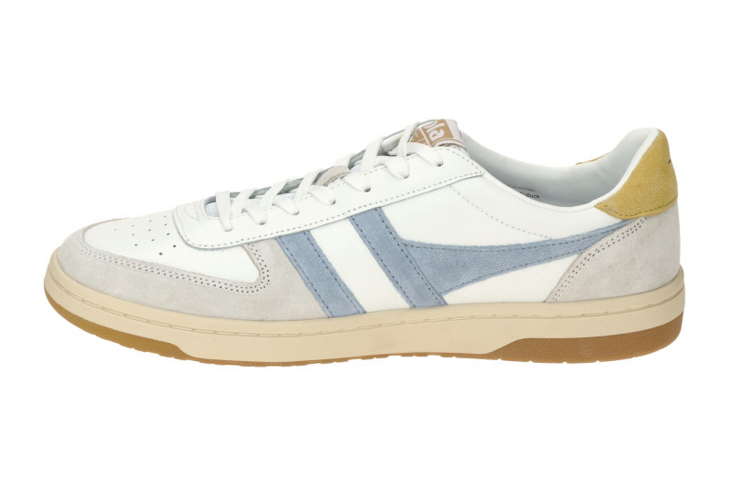 Gola Hawk Schuhe Sneakers weiß blau Damen CLB336