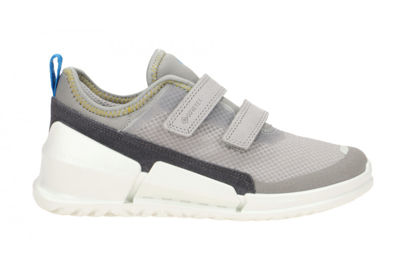 Ecco Biom Kinderschuhe grau Klett GORE-TEX 711732