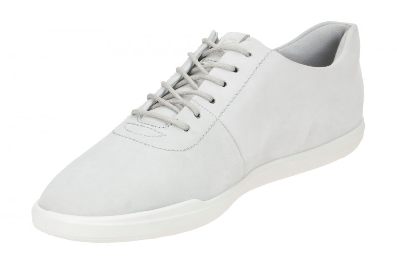 Ecco Simpil Schuhe hellgrau Damen Schnürer