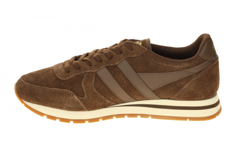 Gola Daytona Schuhe Sneakers braun Herren Velour CMB910DT
