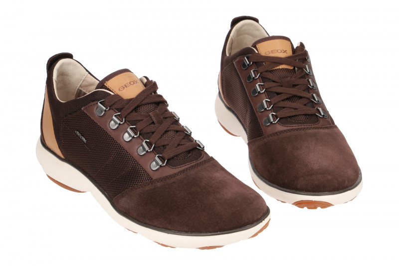 Geox Nebula Schnür Schuhe braun U92D7A