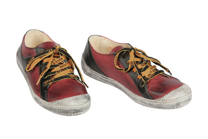 Eject Dass Schuhe rot schwarz 14005/1