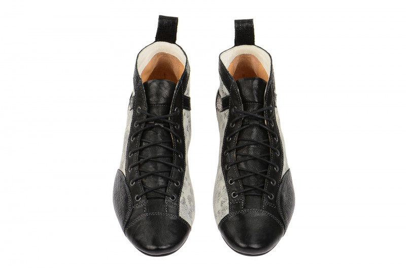 Think Guad Stiefelette schwarz weiß 6-86288-09