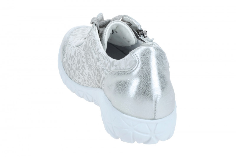 Waldläufer HAVY-SOFT Schuhe silber grau H-Weite OrthoTritt H89001