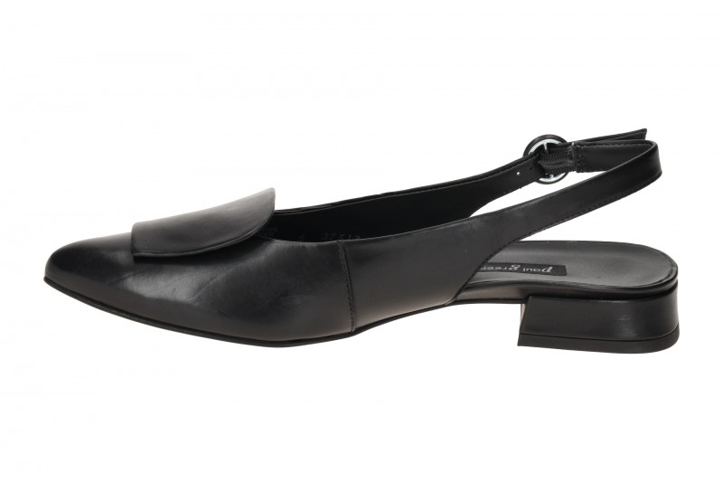 Paul Green Sling Pumps schwarz Glattleder 6090