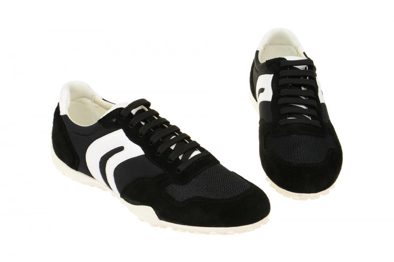 Geox Schuhe Snake schwaz Damen Sneaker
