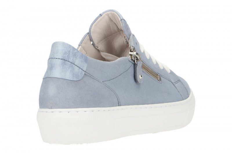 Gabor Schuhe hell-blau Damen Sneakers 314