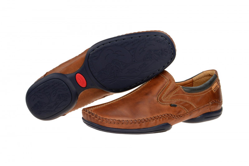 Pikolinos Slipper Puerto Rico braun blau 03A-3083