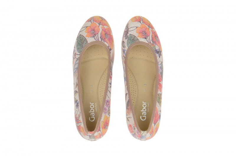 Gabor Genua Ballerina bunte Blumen 22.641.40