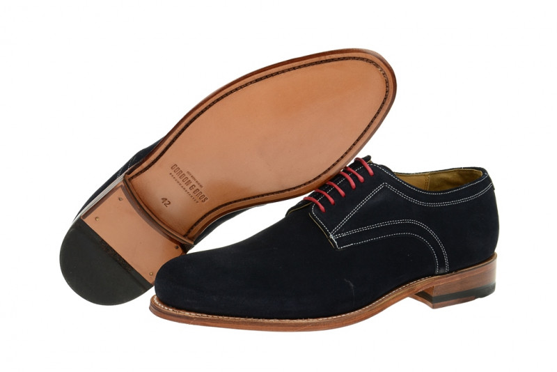Gordon & Bros Schuhe Levet navy blau Rahmengenäht 2320