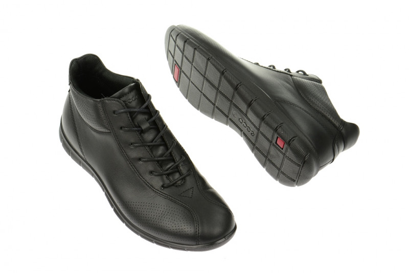 Ecco Babett Schnür Stiefelette schwarz 21025301001