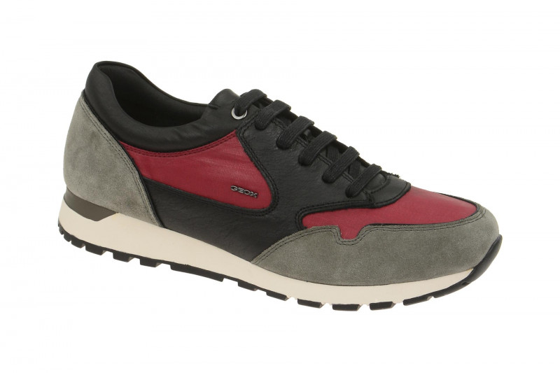 Geox Emildon Schuhe schwarz rot grau U641RB