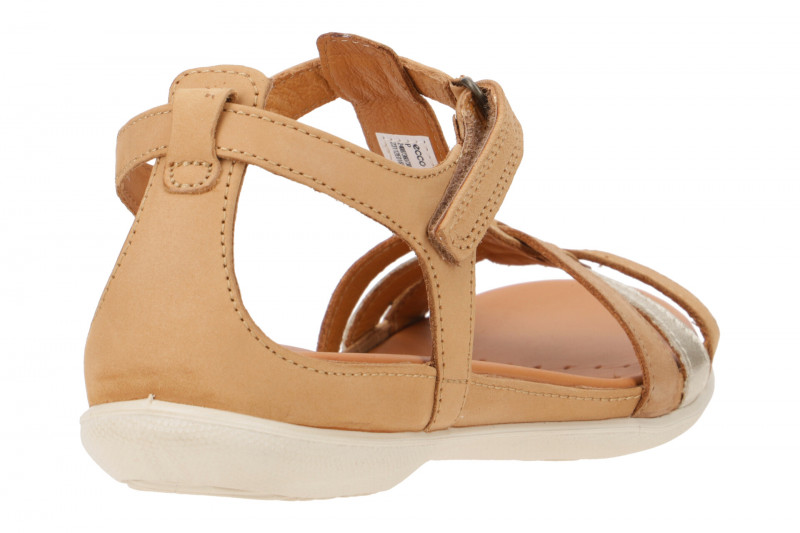 Ecco T-Steg Sandale Flash braun lion