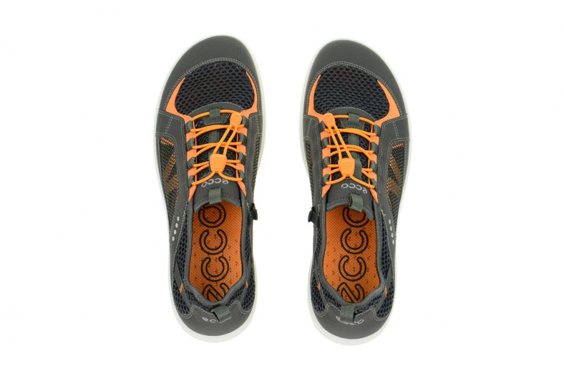 Ecco Lagoon Schuhe grau orange
