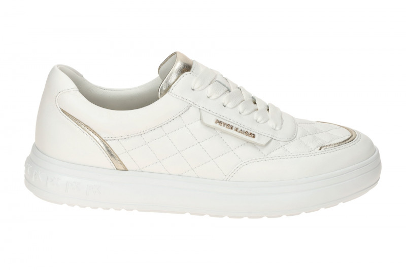 Peter Kaiser Schuhe Sneaker weiß gesteppt 73741