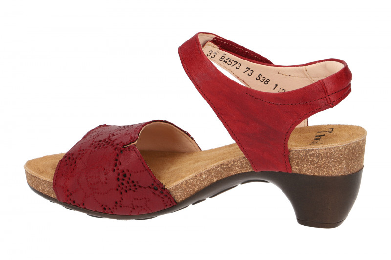 Think Traudi Sandale rot Laser