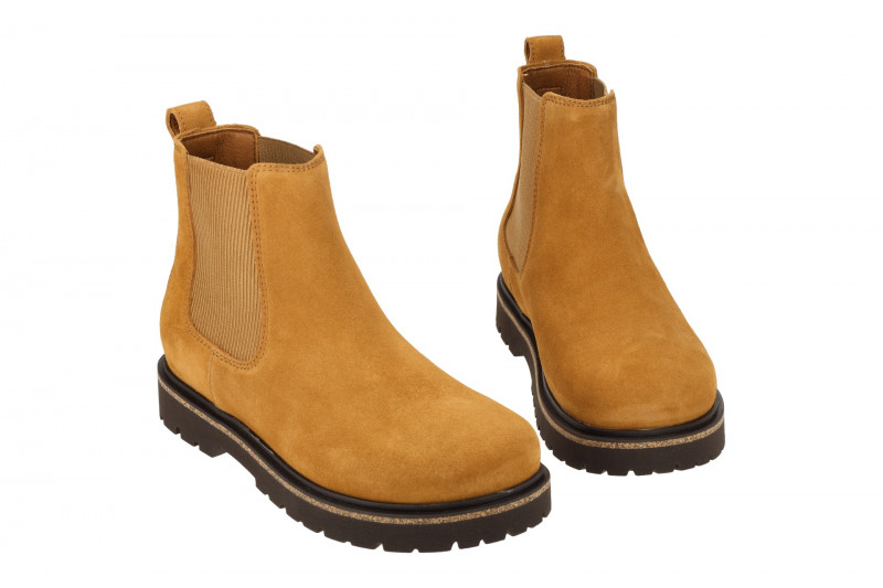 Birkenstock Highwood Slip on Stiefelette hellbraun Normal-Weit 1025771