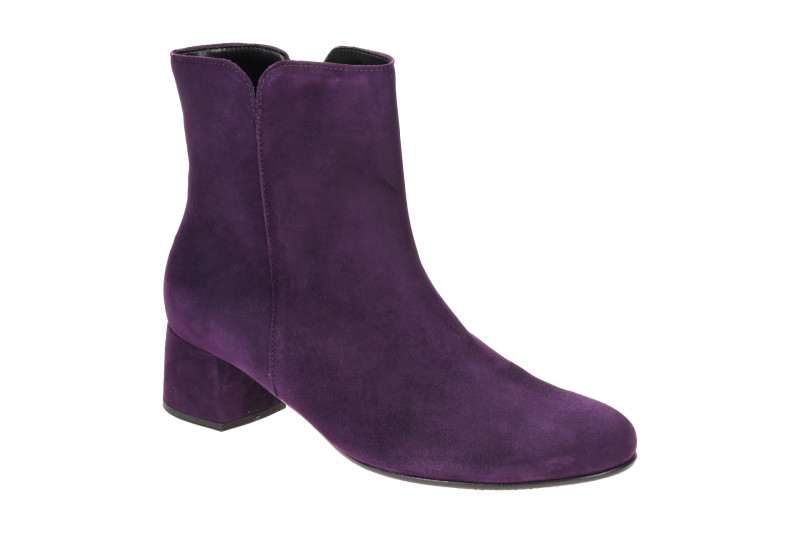 Gabor Stiefelette lila purple Velour 75.680.13