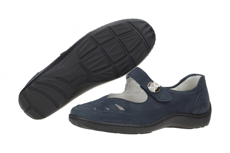 Waldläufer Henni Mary-Jane Schuhe blau marine 496309