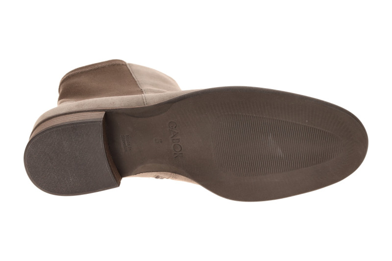 Gabor Stiefelette grau Samt 8035.05.005