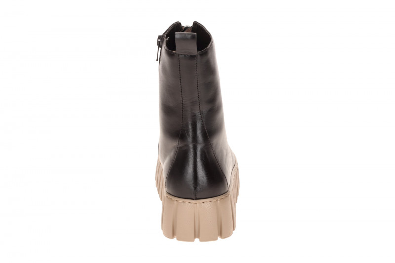 Gabor Plateau Stiefelette dunkelbraun moro Front Zip 8016.04.004