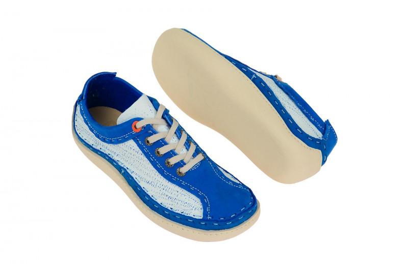 Eject Schuhe eJECT blau weiß Damen Sneakers