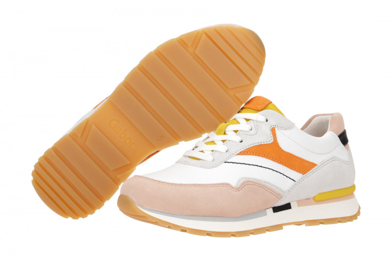 Gabor comfort Sneaker Schuhe weiß multi 86.366.55