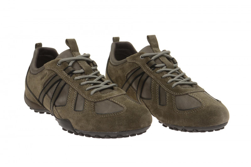 Geox Snake Schuhe taupe braun U3207Y