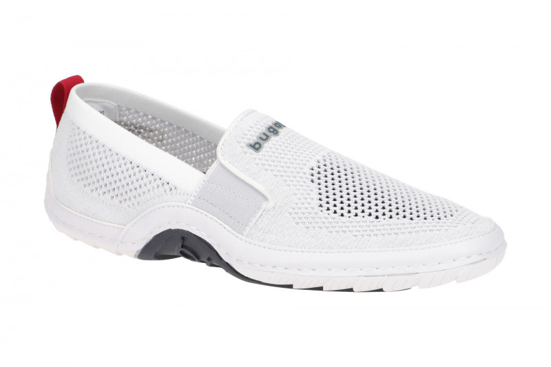 bugatti Quetzal Schuhe Slipper weiß