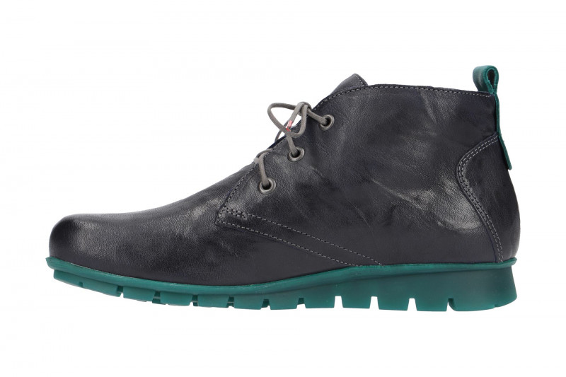 Think Menscha Schnür Stiefelette blau