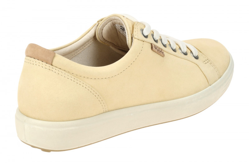 Ecco Soft 7 Schuhe gelb Damen Sneakers 430003